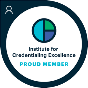 ICE Proud Member Digital Badge logo